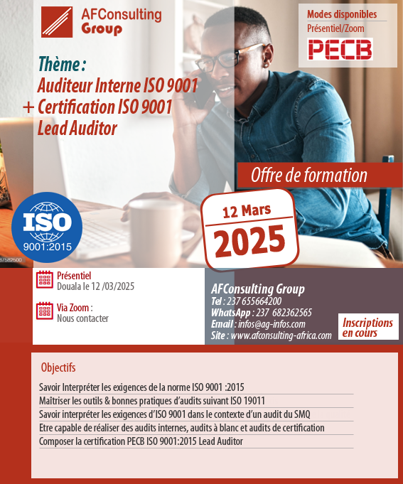 Flyers Auditeurs internes ISO 9001 V1